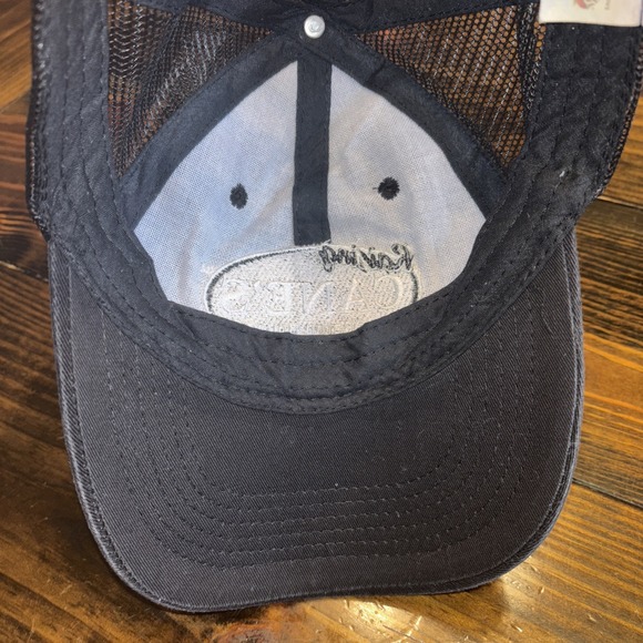 Raising Cane's 25 Years One Love Trucker Hat Black Mesh Snapback Cap - Picture 3 of 4